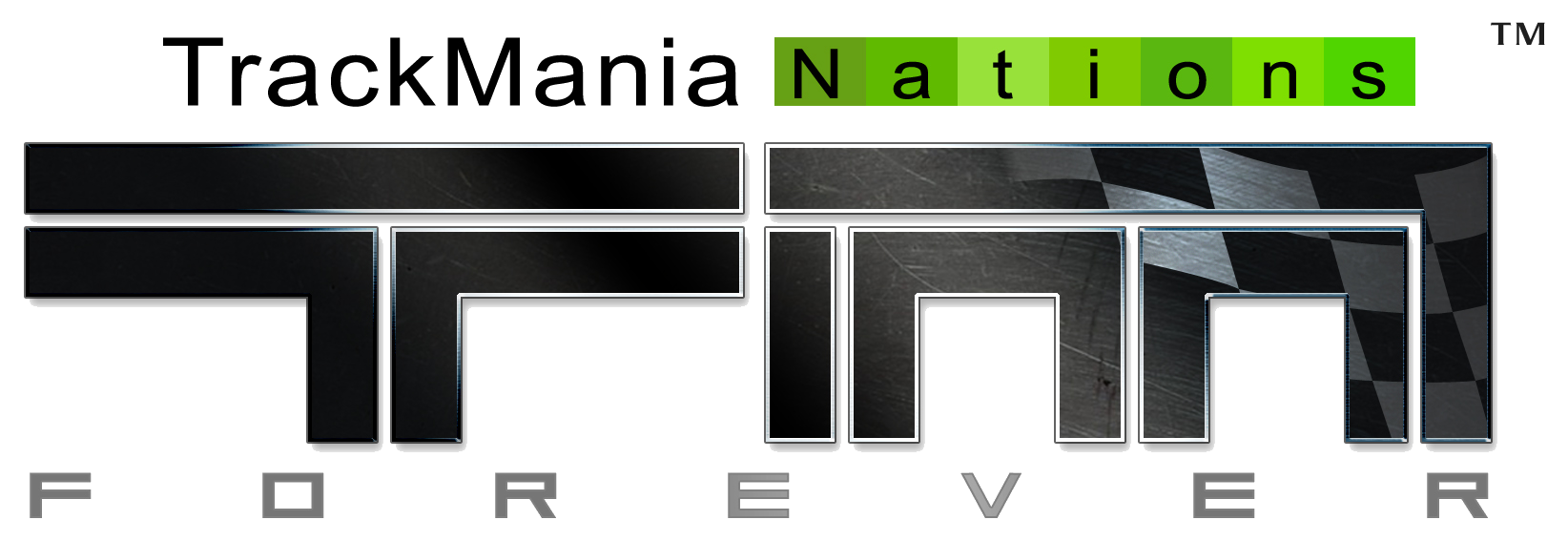 Trackmania Nations Forever logo